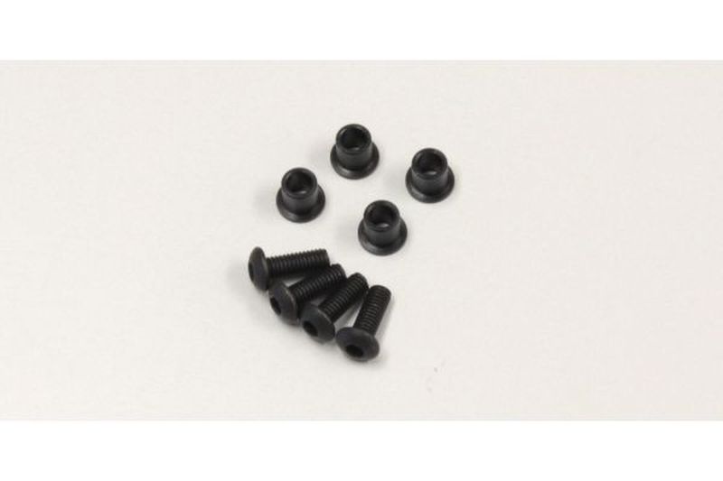 King Pin Flanged Bushings for Optima 2016 1/10 4WD Buggy | Kyosho