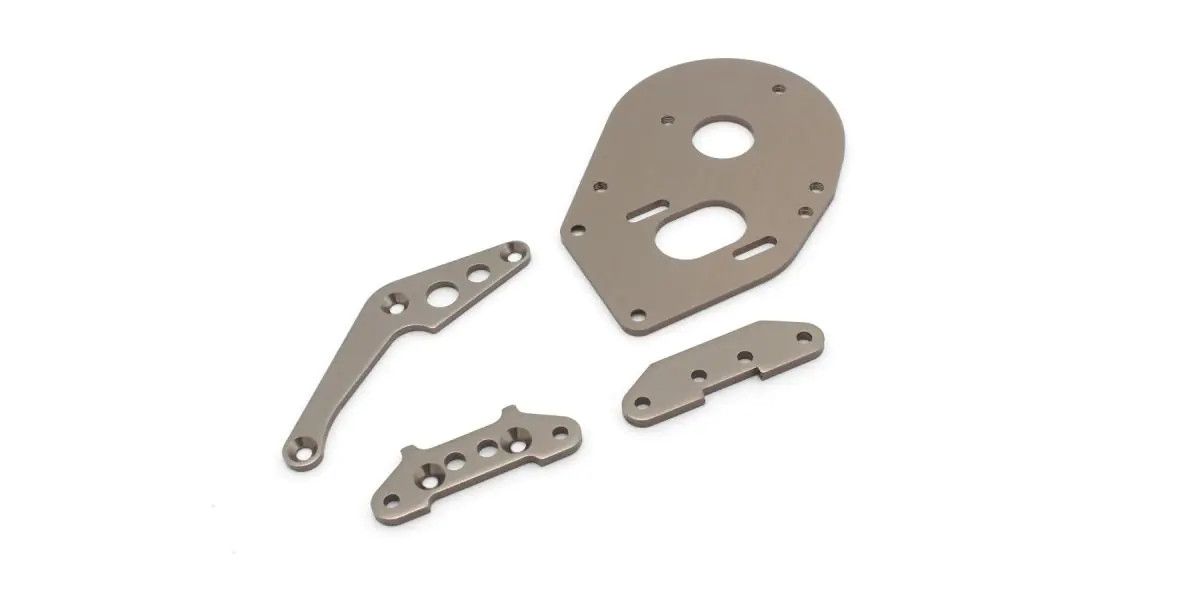 Kyosho HD Plate Set (Gunmetal/87' WC Optima Mid) OT264GM