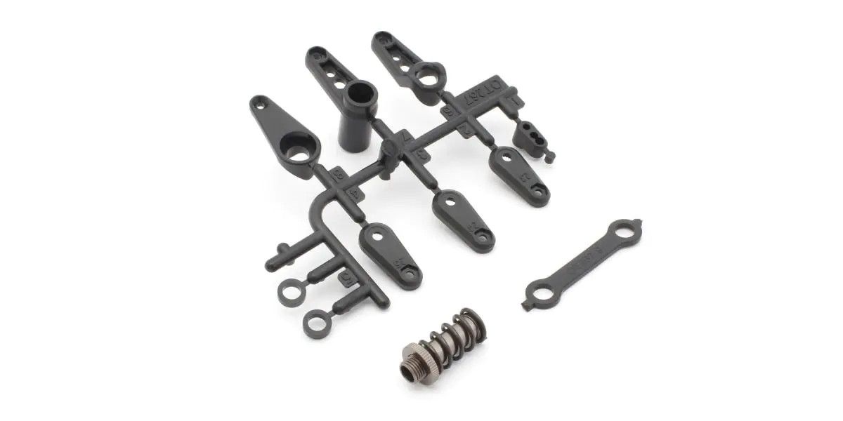 Kyosho Servo Saver Set (Gunmetal/87' WC Optima Mid) OT267GM