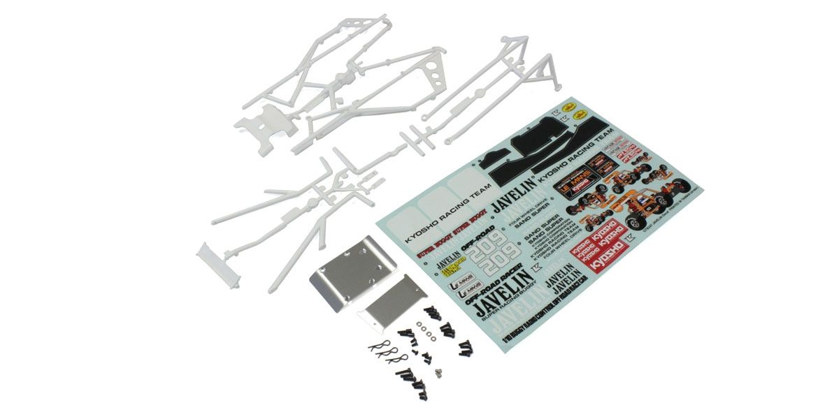 Kyosho Body (White/Javelin)  OTB247W