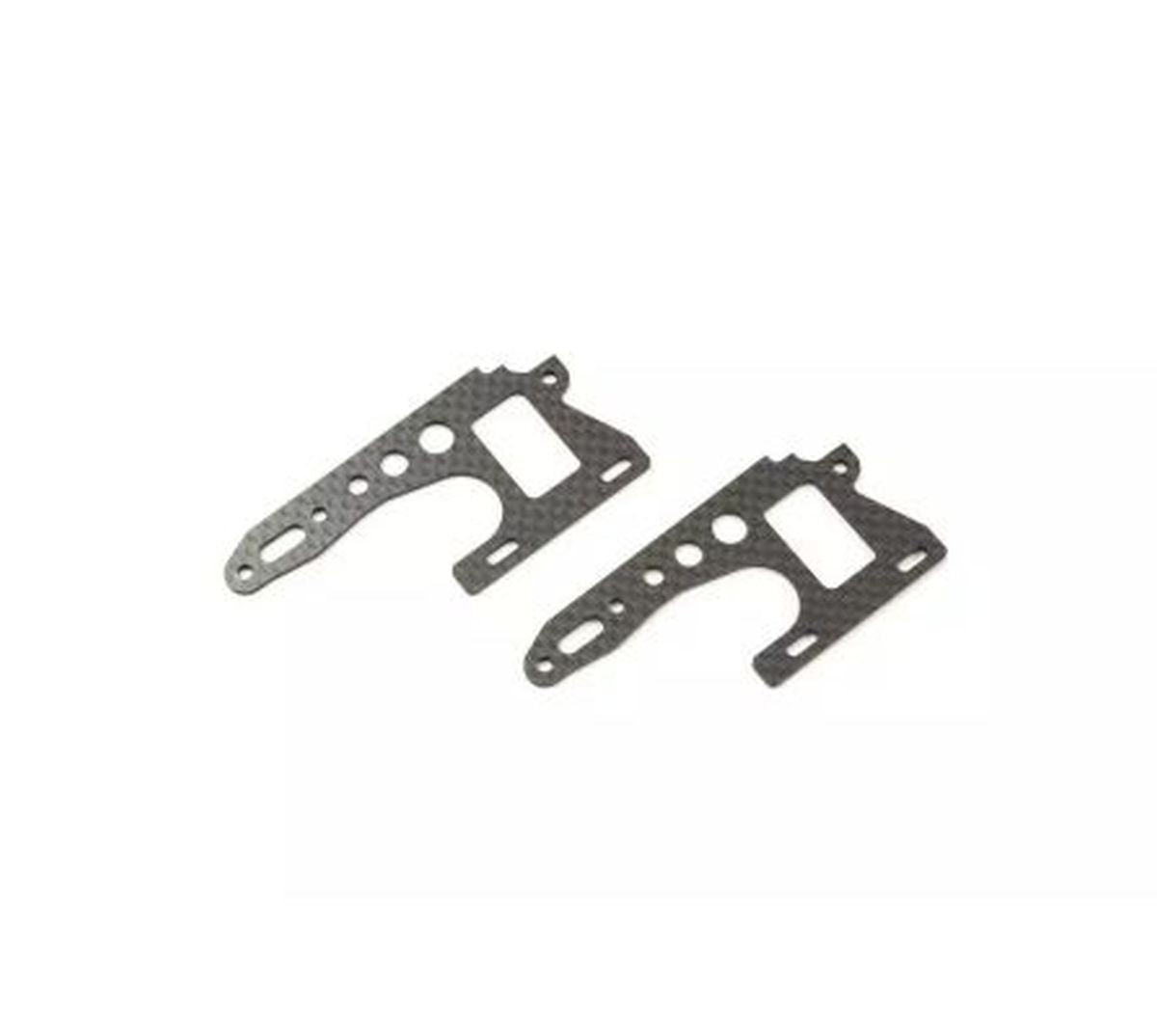 Carbon Fiber Front Side Plate Set (2pcs) for Optima 1/10 Buggy | Kyosho