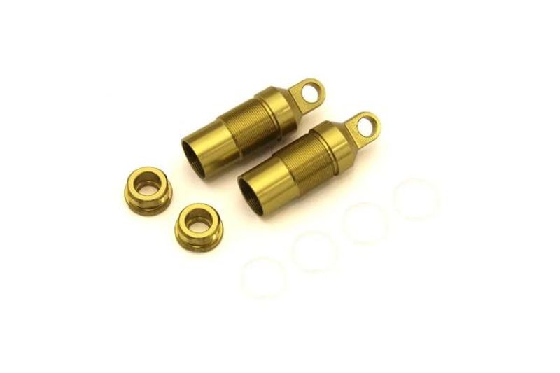 Gold Front Shock Case Set for Optima 1/10 4WD Off-Road Buggy | Kyosho