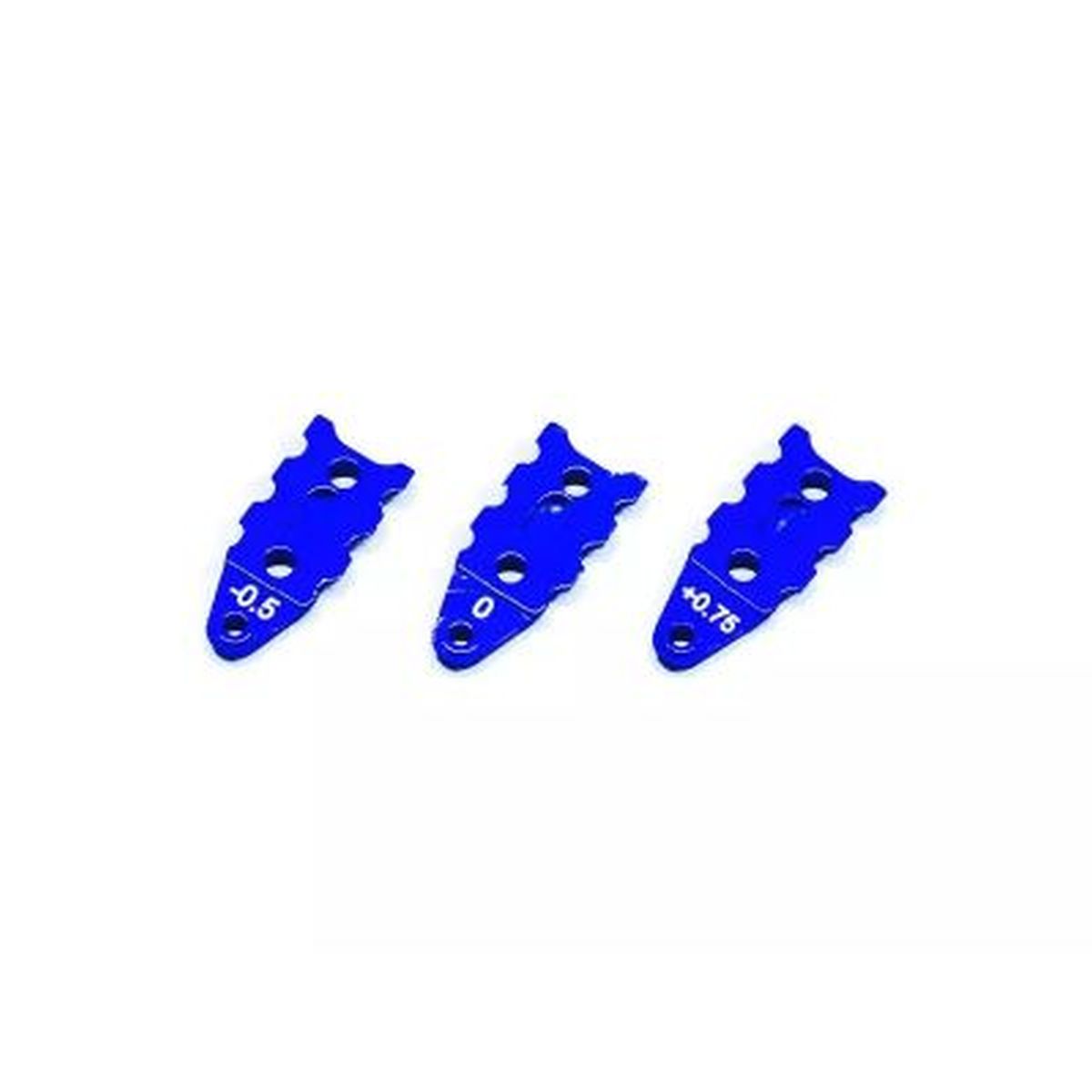 Aluminum T Plate Holder Set (-0.5/0/0.75mm) for Mini-Z MR-03 | Kyosho