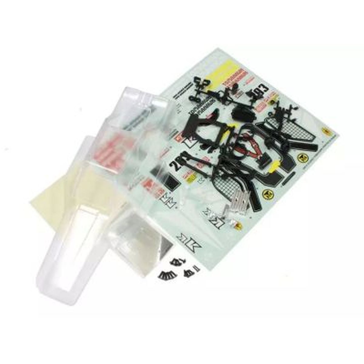 Clear Polycarbonate Body Set for Tomahawk 1/10 Off-Road Buggy | Kyosho
