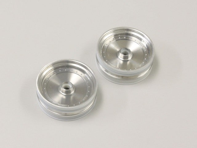 Kyosho Front Wheel (Satin Chrome, 2Pc Scorpion 2014) SCH001SC