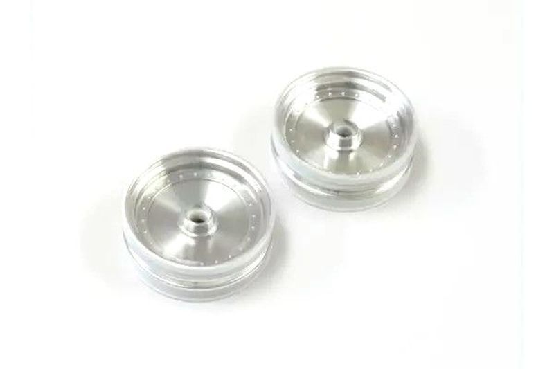 Front Wheel Satin Chrome 2-Pack for Scorpion 2014 1/10 Buggy | Kyosho