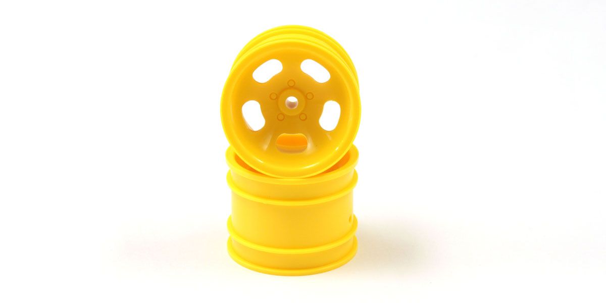 Kyosho Rear Wheel (Yellow/2pcs/Beetle 2014) SCH004Y