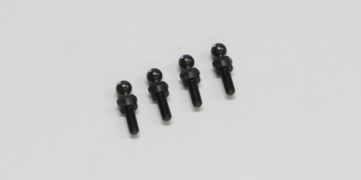 Kyosho 4.8mm Ball Stud (High Mount Type/4Pcs) UMW508B