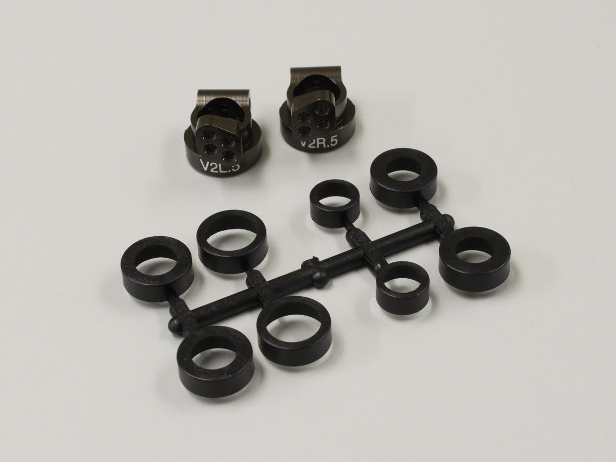 Kyosho V2 Aluminum Rear Hub Set 0 Degree (RB6/ZX/RT/SC) Default Title