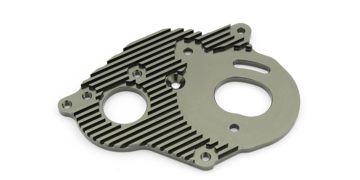 Kyosho CNC Motor Plate (Gunmetal/Ultima) UTW001