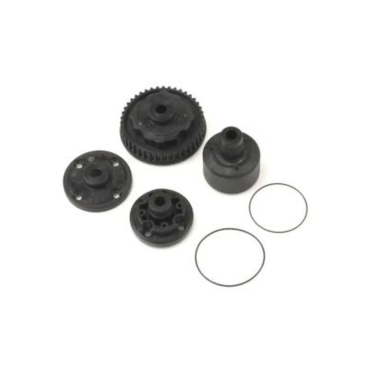 Hard Differential Case Set for V-ONE R4 Drivetrain | Kyosho