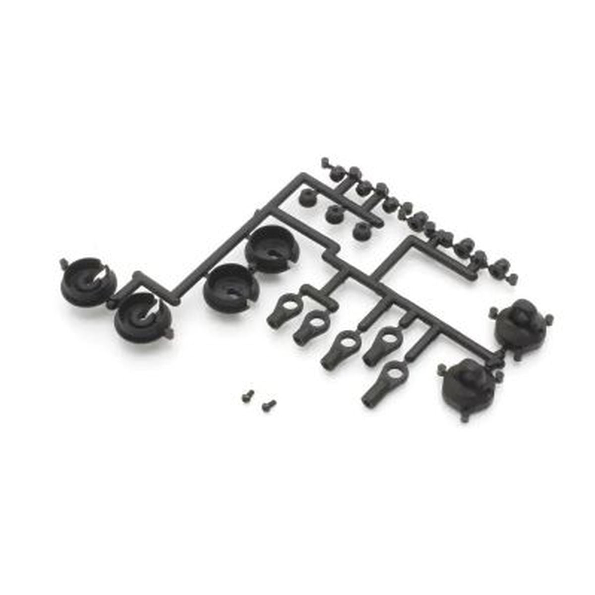 DC13 Shock Plastic Parts Set for Big Bore Shock Rebuild | Kyosho