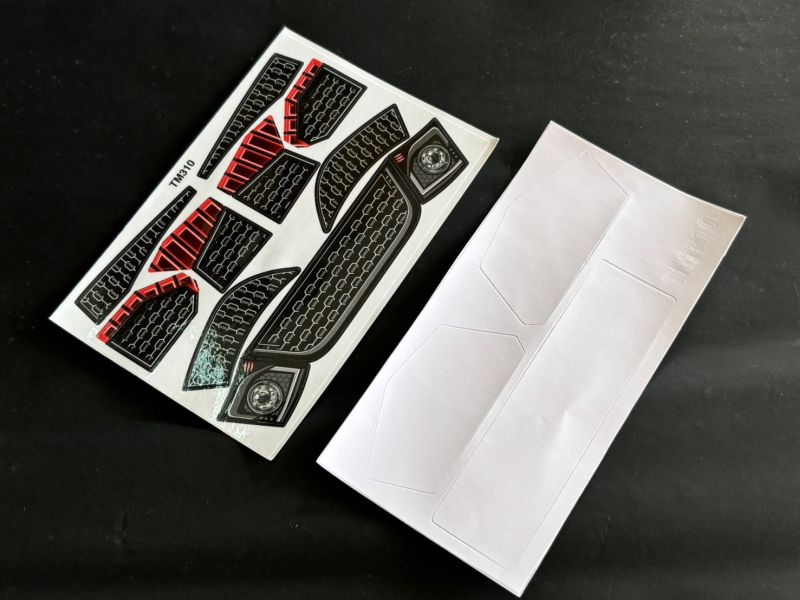 Louise R/C M-Racing Truck Body (210mm), for M-Chassis LNBA809