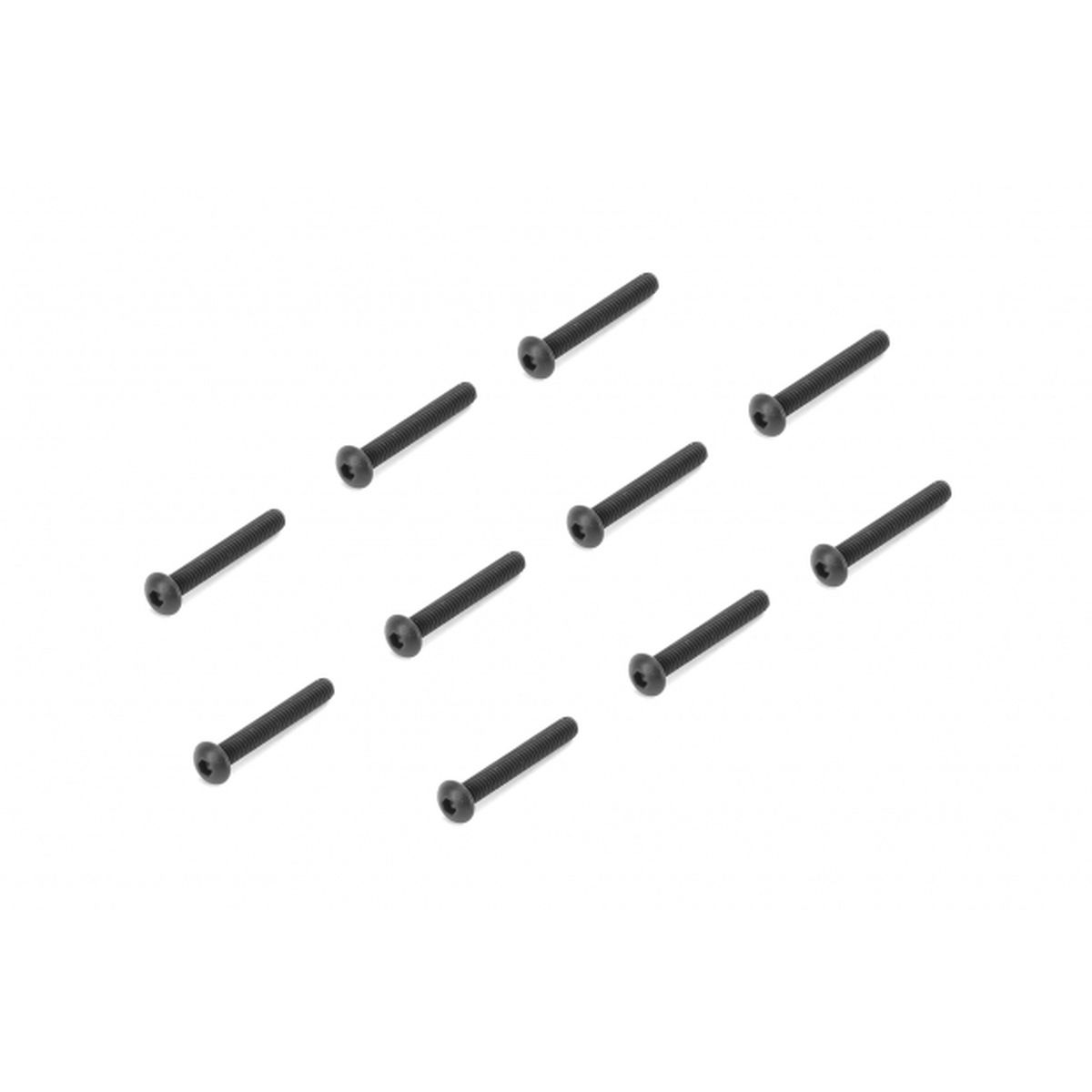Louise R/C LDXX Drift M2.5x18 Button Head Screw Set, 10-Pack