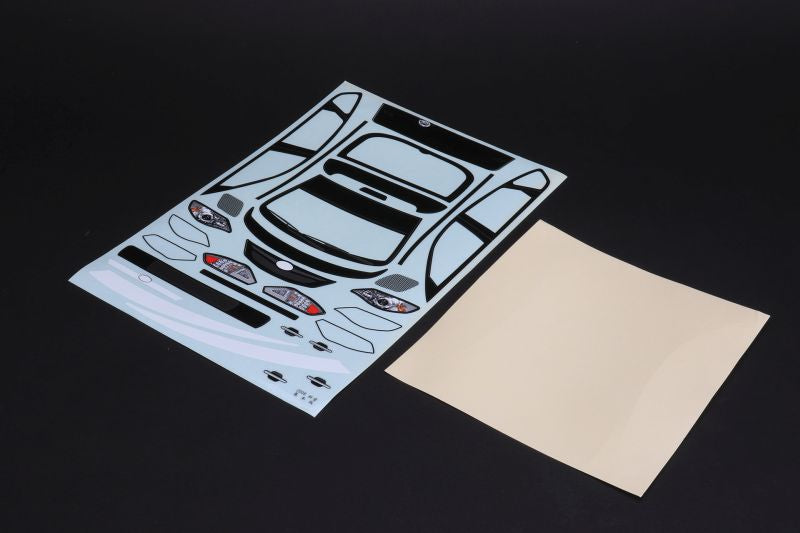 Louise R/C 1/10 WRX08 Hatchback (190mm) (Includes Light Buckets), LNHA903