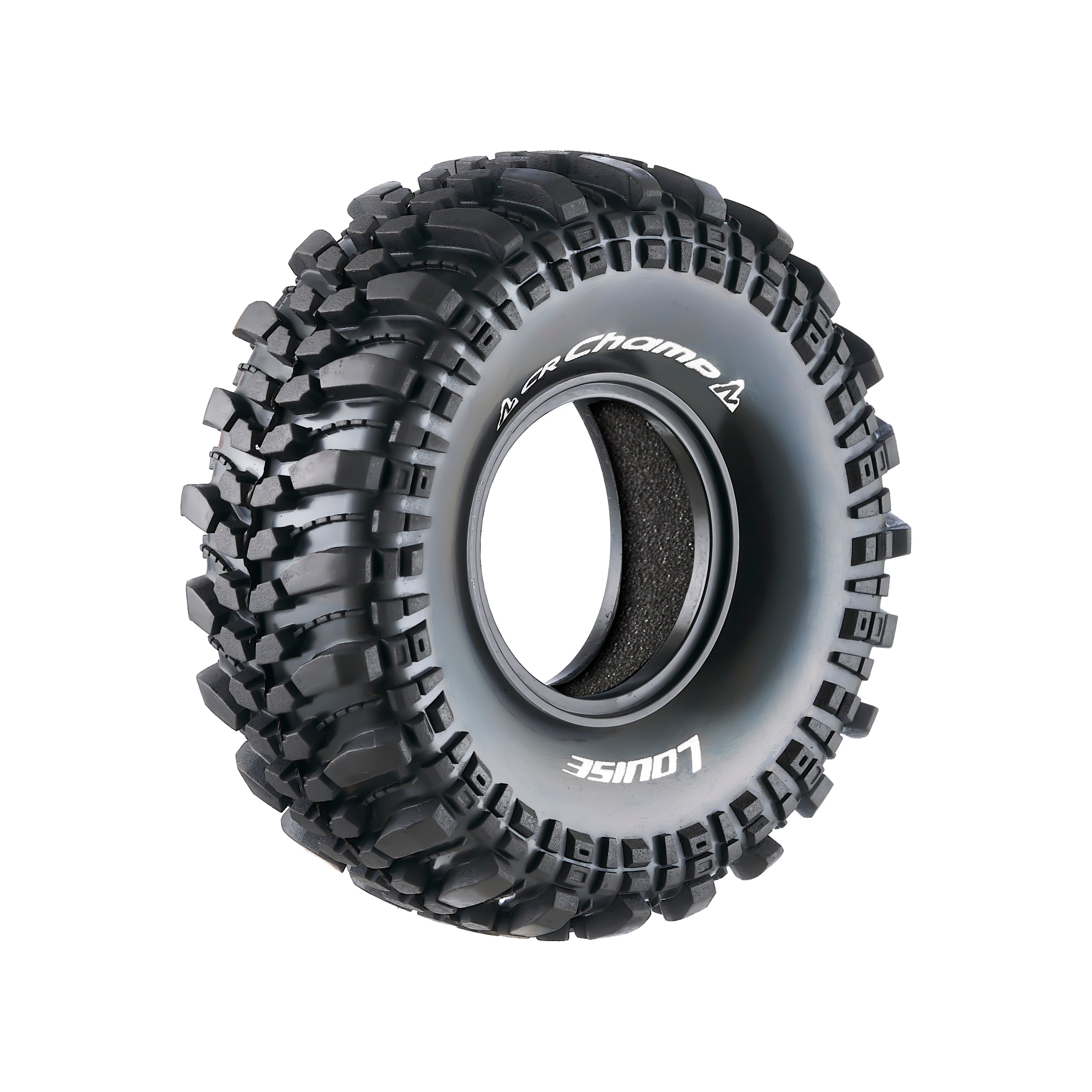 Louise R/C CR-Champ 1/10 1.9" Crawler Tires, Super Soft, Front/Rear (2) LT3231VI