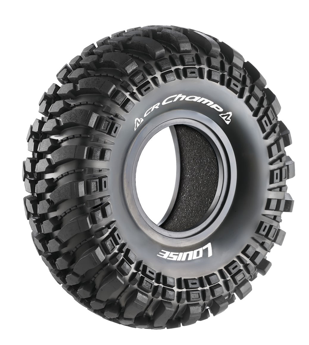 Louise R/C CR-Champ 1/10 2.2" Crawler Tires, Super Soft, Front/Rear (2) LT3236VI