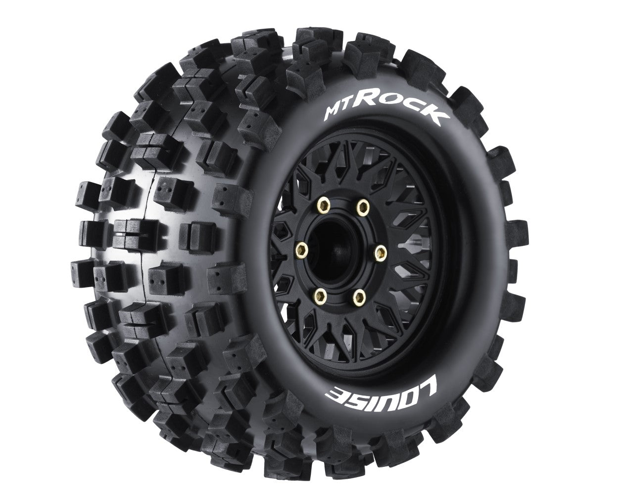 Louise RC MT-Rock Soft 1/10 2.8 Monster Truck Belted Tires 12mm, 14mm and 17mm hex LT3275SX