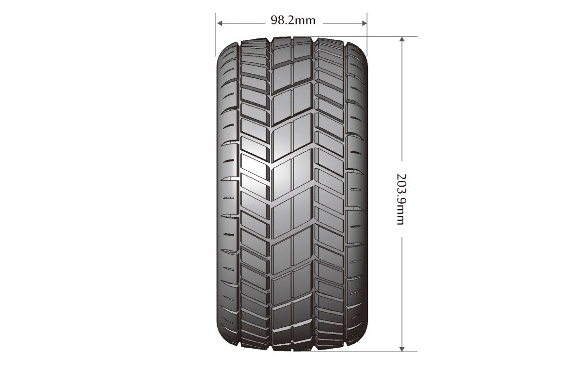 Louise R/C MFT X-Rocket X-MAXX XRT Sport Monster Truck Tires Mounted 24mm Hex (2) LT3295B