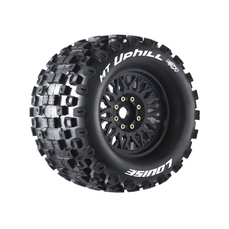 Louise RC MT-Uphill Sport 1/8 3.8 Monster Truck MFT Belted Tires 17mm Hex Hub 0" & 1/2" Offset LT3322X