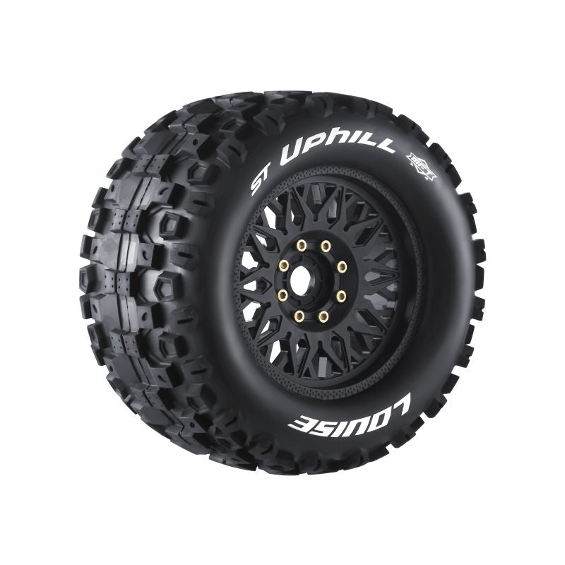 Louise RC ST-Uphill Sport 1/8 3.8 Stadium Truck MFT Belted Tires 17mm Hex Hub 0" & 1/2" Offset LT3326X