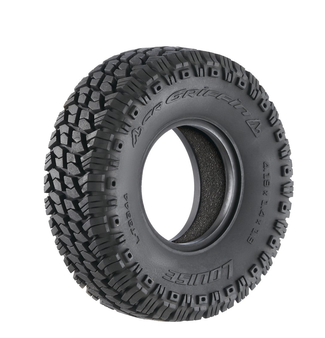 Louise R/C CR-Griffin 1/10 1.9" Crawler Class 1 Tires, Super Soft, (2) LT3344VI