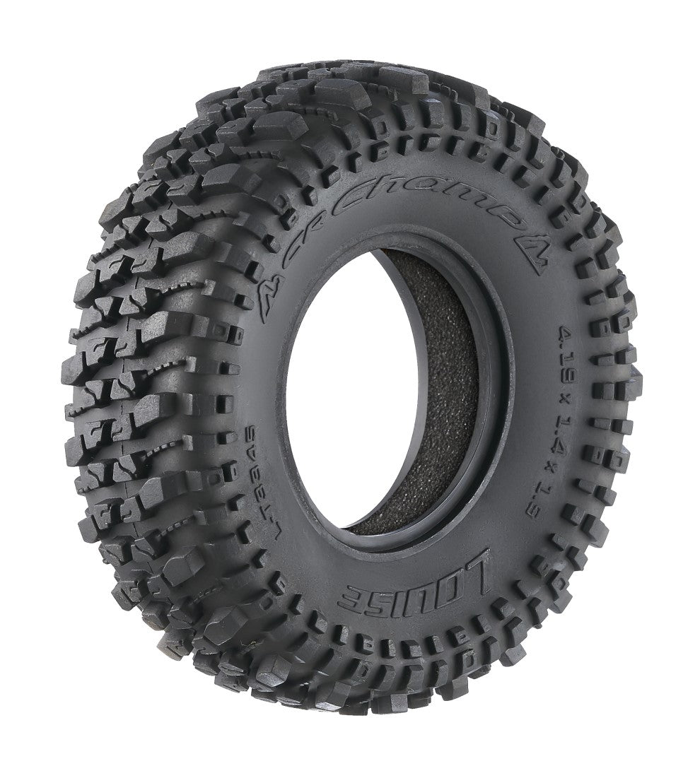 Louise R/C CR-Champ 1/10 1.9" Crawler Class 1 Tires, Super Soft, (2) LT3345VI