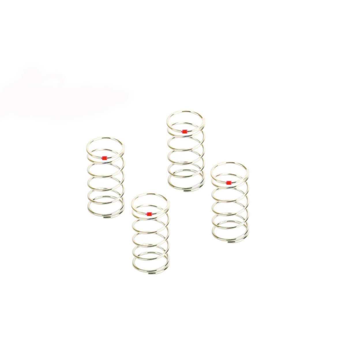 Louise R/C T410 Rally Front Shock Spring, 14x30-7N, Red NHA510