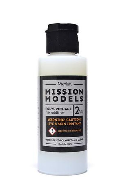 Mission Models Polyurethane Mix Additive 2oz Bottle Acrylic Hobby Paint