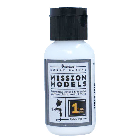 Mission Models Acrylic Model Paint 1oz Bottle, Flat Coat Clear Acrylic Hobby Paint