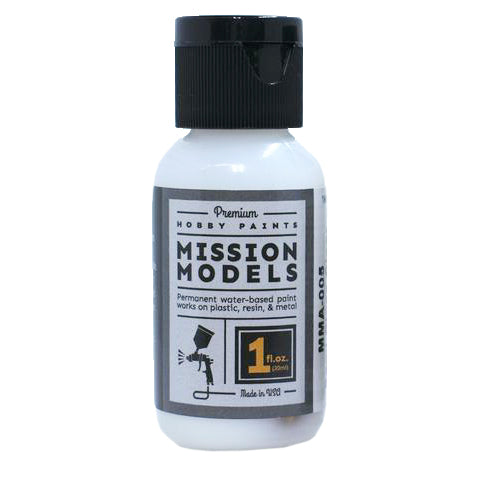 Mission Models Acrylic Model Paint 1oz Bottle, Semi Gloss Clear Acrylic Hobby Paint