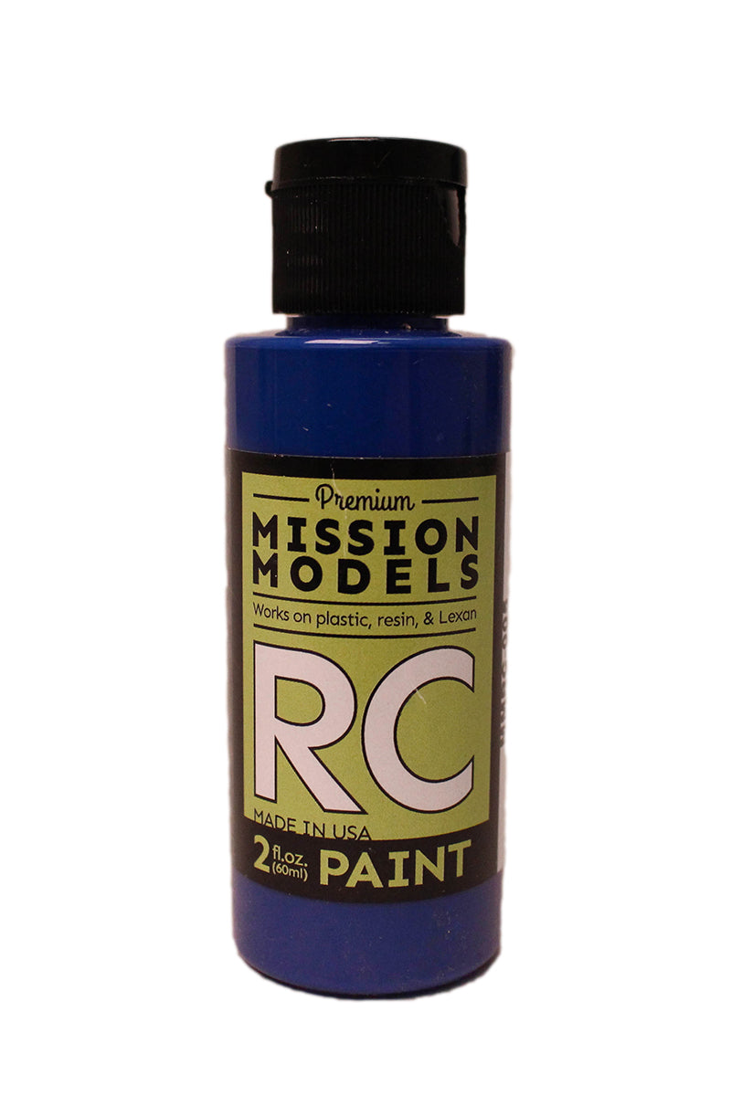 Mission Models RC Paint 2 oz bottle Blue Acrylic Hobby Paint