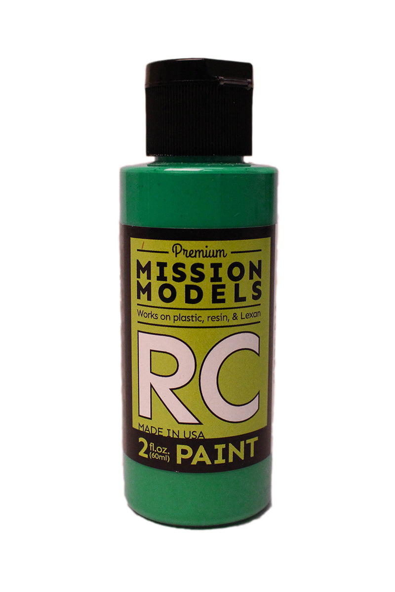 Mission Models RC Paint 2 oz bottle Aqua Blue Acrylic Hobby Paint