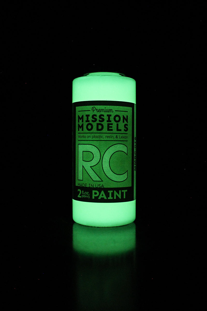 Mission Models RC Paint 2 oz bottle Night Glow Acrylic Hobby Paint