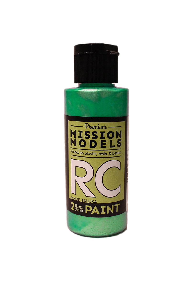 Mission Models RC Paint 2 oz bottle Iridescent Teal Acrylic Hobby Paint