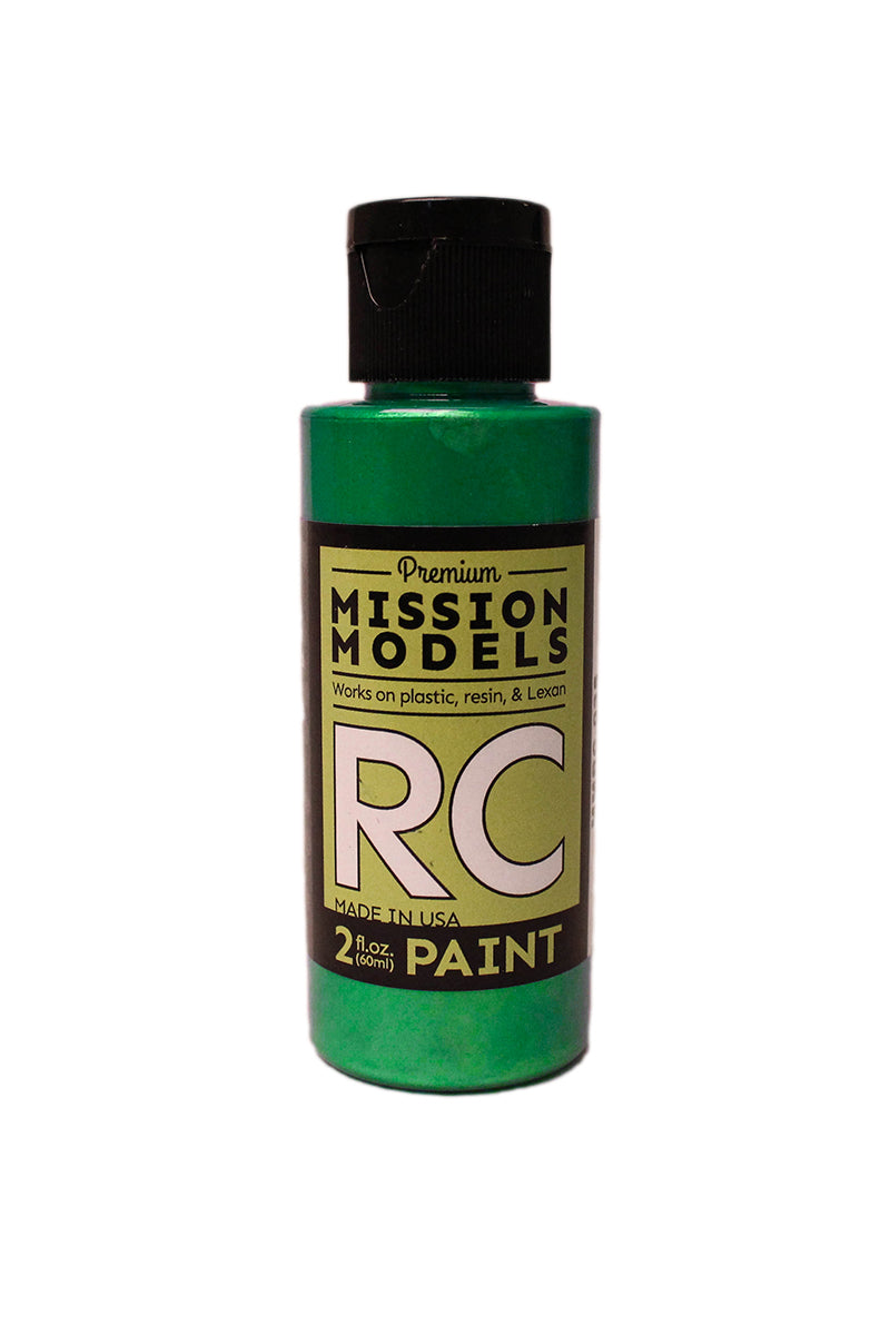 Mission Models RC Paint 2 oz bottle Iridescent Turquoise Acrylic Hobby Paint