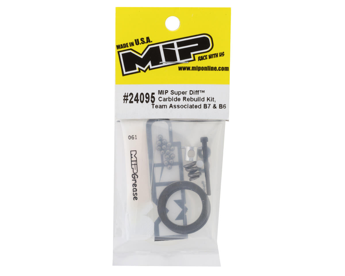 MIP Super Diff Carbide Rebuild Kit for Team Associated B7 & B6 24095