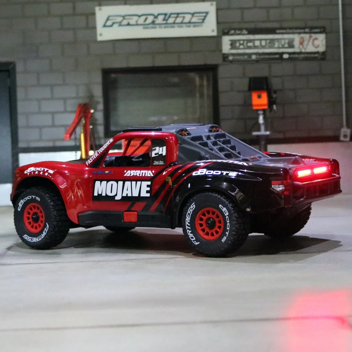 MyTrickRC ARRMA Mojave Grom LED Light Kit – Scale Headlight Grill & Tail Light Bumper