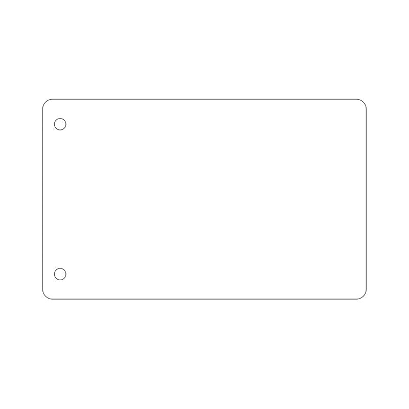 MyTrickRC TrickWhip Blank White Flag – Customizable Scale Flag Accessory for Gen 2 TrickWhip LED Light Whips