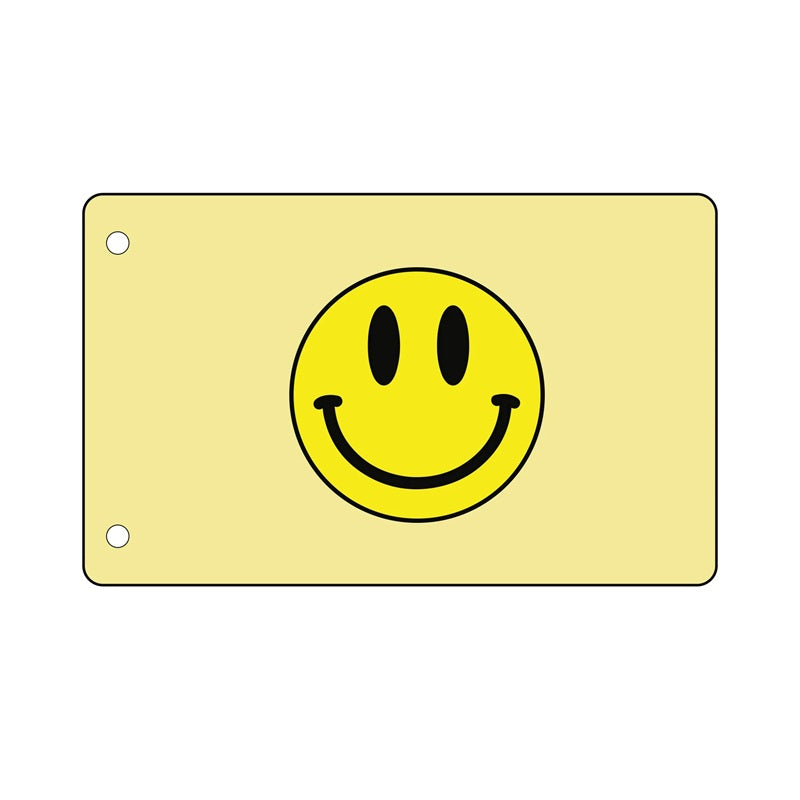 MyTrickRC TrickWhip Smiley Face Flag – Scale Fun Flag Accessory for Gen 2 TrickWhip LED Light Whips