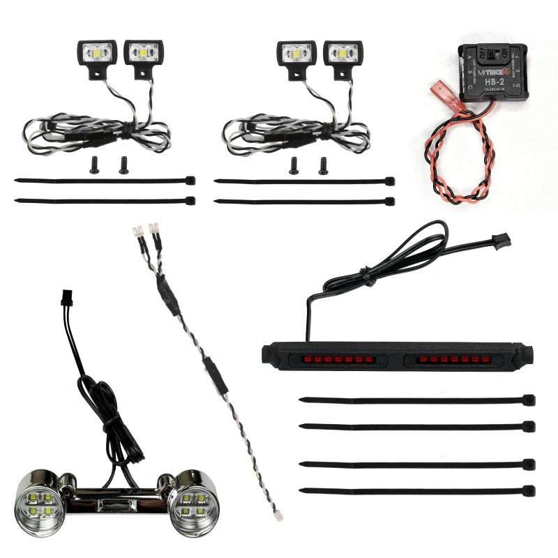 MyTrickRC Vanquish Optic Light Kit – Complete Scale Lighting System for Vanquish H10 Optic