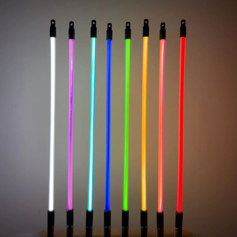 MyTrickRC TrickWhip2 Long Red LED Light Whip 12V Bundle – Ultra-Bright Gen 2 Waterproof Scale RC Light