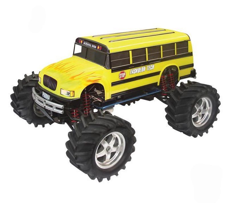 Parma 1/10 Monster School Bus .040" Clear Body RC Body