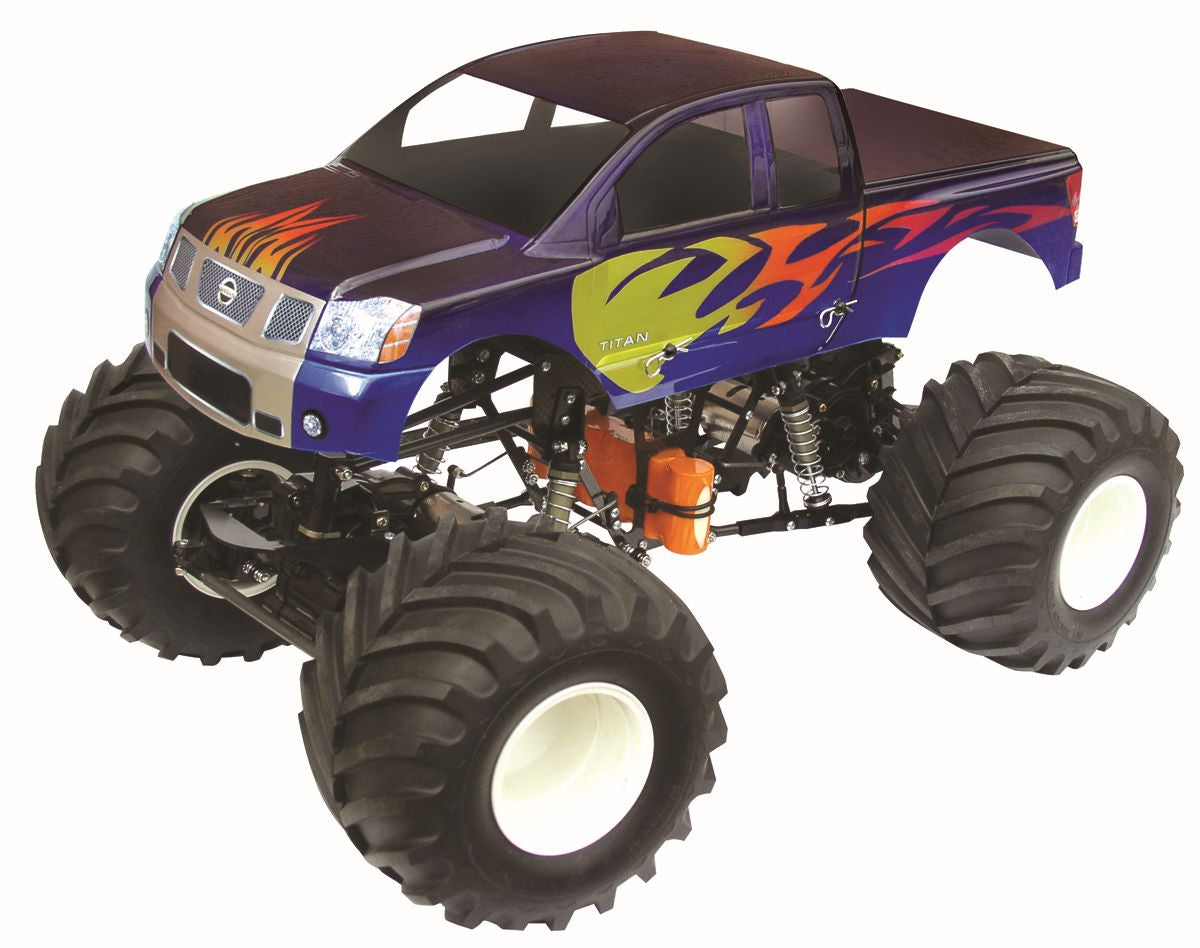 Parma 1/10 Nissan Titan Truck .040" Clear Body RC Body