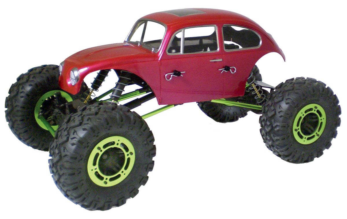 Parma 1/10 Volkswagen Beetle withWing .040" Clear Body RC Body