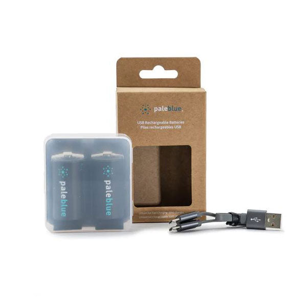 Pale Blue Earth Pale Blue Lithium Ion Rechargeable C Batteries 2pk