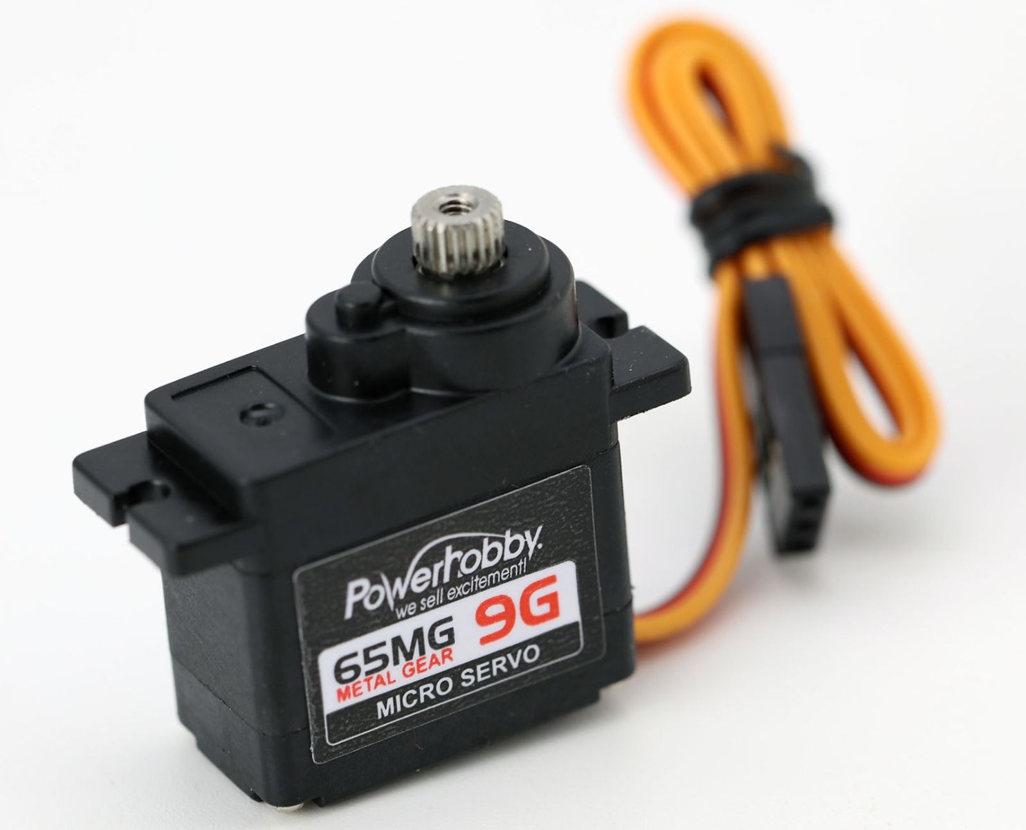 Powerhobby 65MG Metal Gear Digital 9G Micro Servo 0.11sec/30oz @ 6.0V