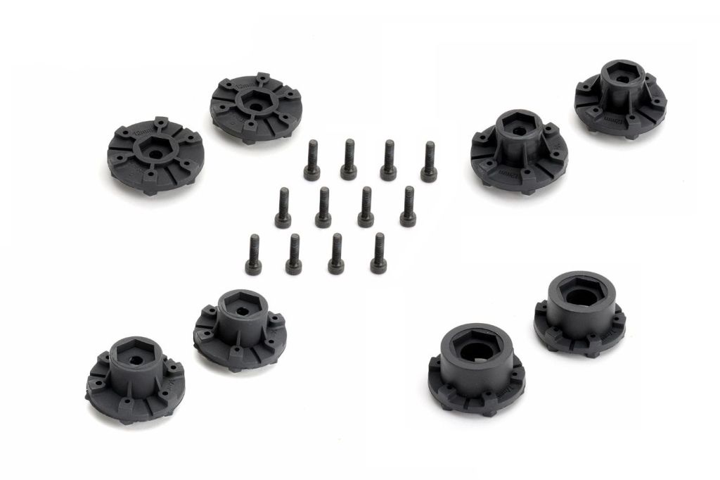 Power Hobby 1/10 2.8 MT Rockform Belted Tires (2) Removable Hex 2803CBMSGN