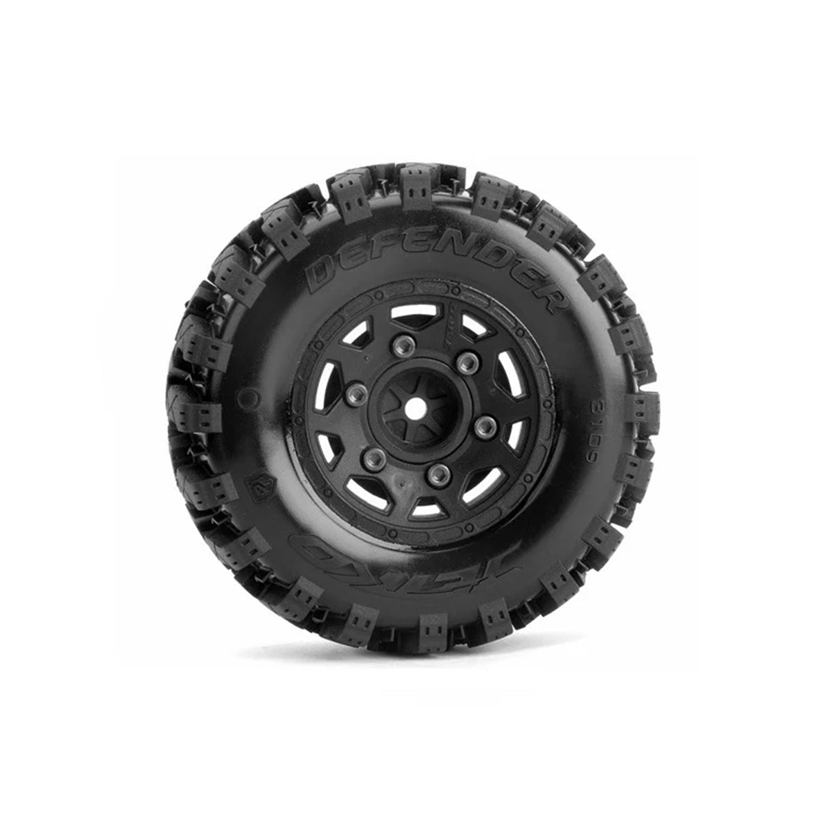 Power Hobby Defender SC Belted Short Course Tires with Removable Hex Wheels (2-Pack)