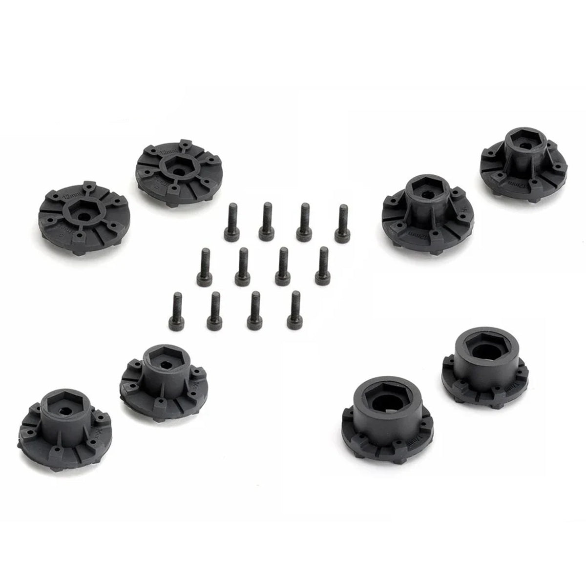 Power Hobby Defender SC Belted Short Course Tires with Removable Hex Wheels (2-Pack)